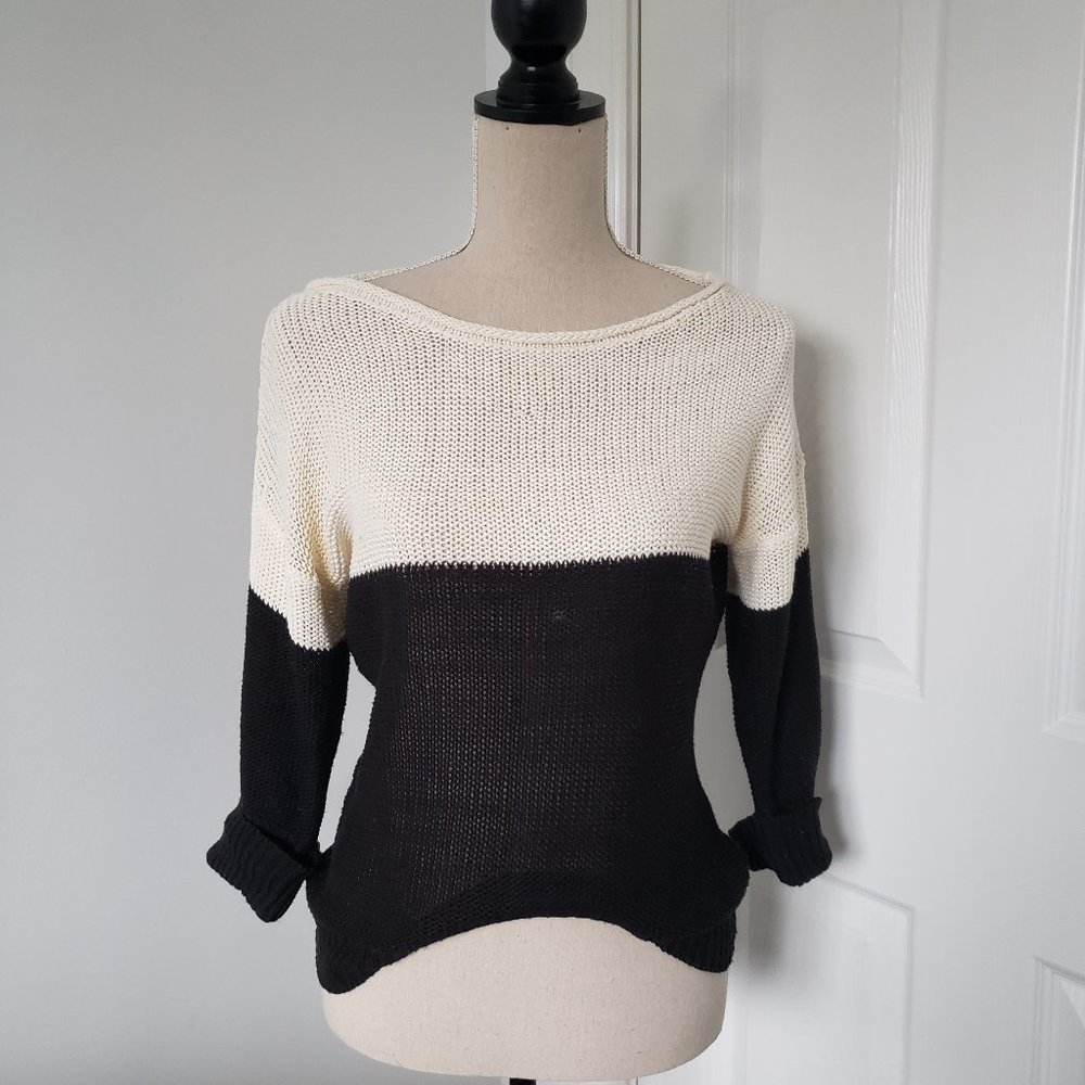 Suzy Shier Colorblock Sweater